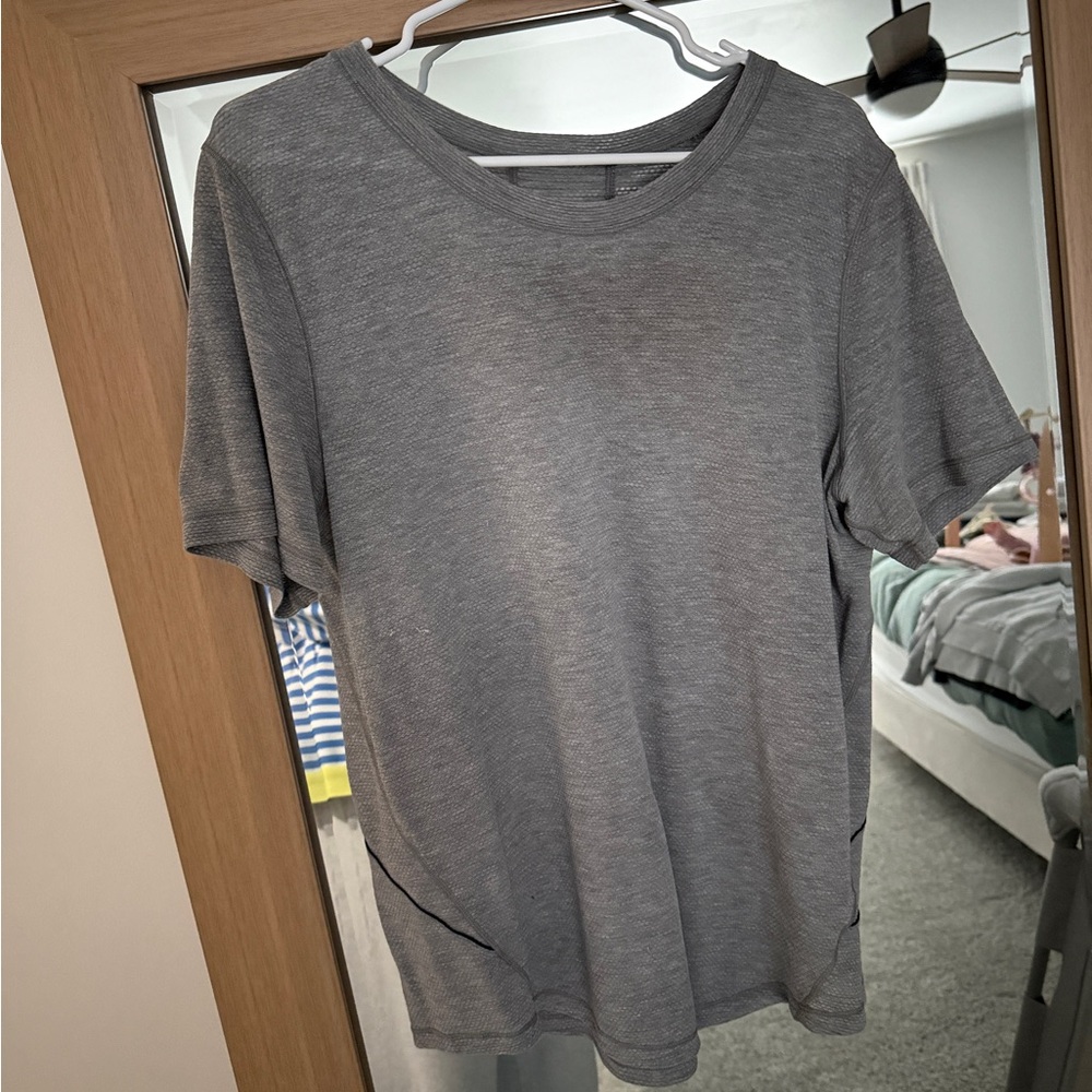 Lululemon Grey Workout Top